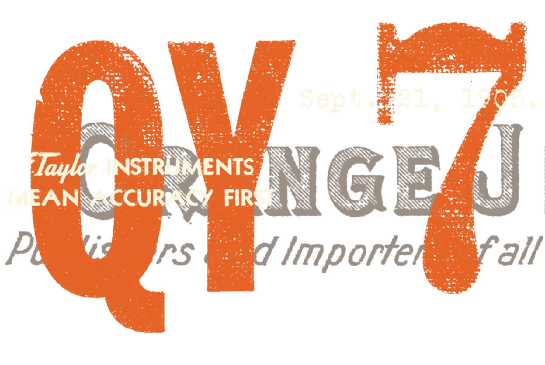 Collage of lettering, including a hand-lettered montanan 67